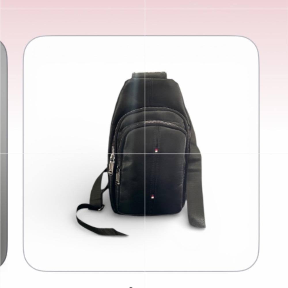 NWOT Black Sling Bag Unisex